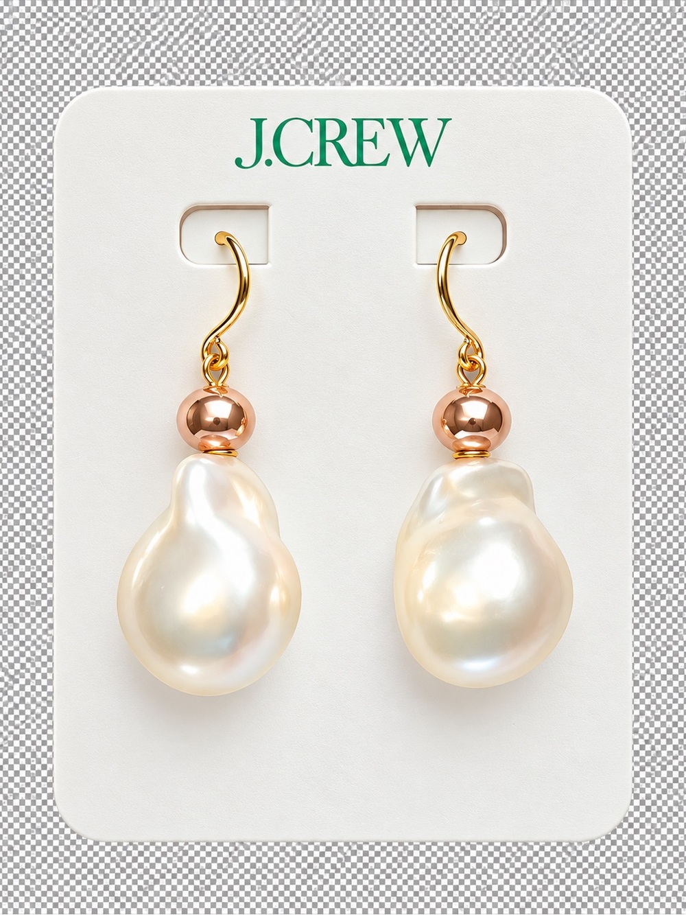 J. Crew Freshwater Pearl Drop Earrings